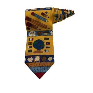 Save The Children Brittney 10 Theres A Little Want To Learn In Everyone Necktie